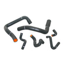 Mishimoto Silicone Radiator Hose Kit, Black - Ford Mustang GT/Cobra 1986-1993 - MMHOSE-MUS-86BK