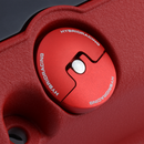 Hybrid Racing V2 Slim Oil Cap Red (Honda & Acura) - HYB-OCA-01-07