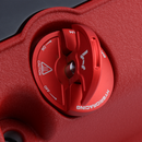 Hybrid Racing V2 Slim Oil Cap Red (Honda & Acura) - HYB-OCA-01-07