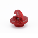 Hybrid Racing V2 Slim Oil Cap Red (Honda & Acura) - HYB-OCA-01-07