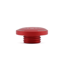 Hybrid Racing V2 Slim Oil Cap Red (Honda & Acura) - HYB-OCA-01-07