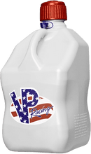 VP Racing 5.5 Gallon Motorsport Container Utility Square Fuel Jug - USA Patriotic - 35241-1