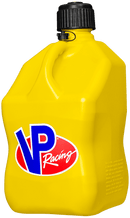 VP Racing 5.5 Gallon Motorsport Container Utility Square Fuel Jug - Yellow - 3552