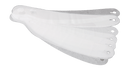 RaceQuip Pro 2mm Clear Helmet Face Shield Tear-Offs - Pack of 20 - Clear - 2mil, 12 3/8 in. post centers - 203213