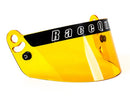RaceQuip Helmet Face Shield - Fits Pro Model Helmet - Amber - 204006