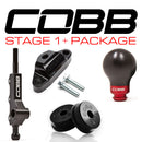 Cobb Tuning  Subaru 02-07 WRX 5MT Stage 1+ Drivetrain Package w/ Wide Barrel Shifter (Black) - 212X01P-BK