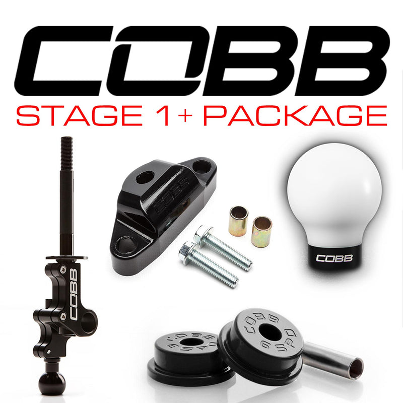 Cobb Tuning  Subaru STi 6MT Stage 1+ Drivetrain Package (Black) - COBB215X01P-BK