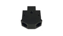 Vibrant Female ORB Y-Block Adapter with 1/8" NPT Port, Single Size: -10AN ORB, Dual Size: -8AN ORB - 10894