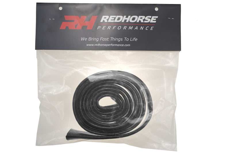 Redhorse Performance Fire Sleeve -8AN, ID 20mm, 1ft - Black - 244-08-1-2