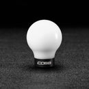 Cobb Tuning  Mitsubishi EVO 7,8,9,X Knob - White Knob w/ Stealth Black - 252350-W-BK
