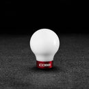 Cobb Tuning  Mazda Knob - White Knob w/ Race Red - 271350-W-RD