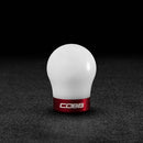 Cobb Tuning  Ford Shift Knob Focus ST 2013-2018, Focus RS 2016-2018, Fiesta ST 2014-2019 - White Knob w/ Race Red - 291350-W-RD