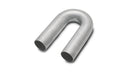 Vibrant 180 Degree Stainless Steel Mandrel Bend Piping, 2.25" O.D. x 3.375" CLR - 18 Gauge Wall Thickness  - 13826