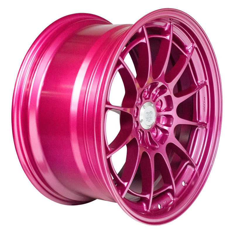 Enkei NT03+M 18x9.5 5x114.3 40mm Offset 72.6mm Bore Magenta Wheel - 3658956540MA