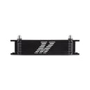 Mishimoto Universal 10-Row Oil Cooler, -8AN, Black - MMOC-10-8BK