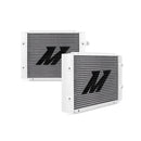 Mishimoto Universal 25 Row Dual Pass Oil Cooler Silver - MMOC-25DP