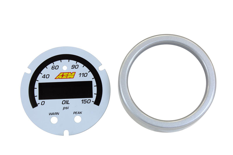 AEM X-Series Oil Pressure Gauge 0~150PSI / 0~10Bar Accessory Kit - 30-0307-ACC