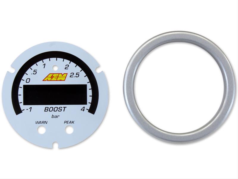 AEM X-Series Boost Pressure Gauge -30~60PSI/ -1~4Bar Accessory Kit - 30-0308-ACC