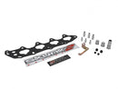 Skunk2 Ultra Series Race Intake Manifold Silver with Black Spacer - Honda B Series VTEC B16 B18C - 307-05-9050