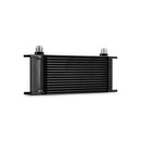 Mishimoto Universal 16-Row Oil Cooler, Black - MMOC-16BK