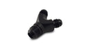 Vibrant Male AN Y Adapter Fitting; Size: -8AN x Dual -8AN - 10808