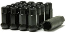 Muteki SR48 Lug Nuts Open End - Black