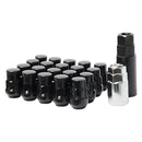 Muteki SR35 Lug Nuts Closed End w/ Locks 16+4 - Black
