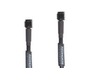Redhorse Performance Straight -4AN To Straight -4AN 12" Pre-Assembled Brake Line - Black - 3302-04-12