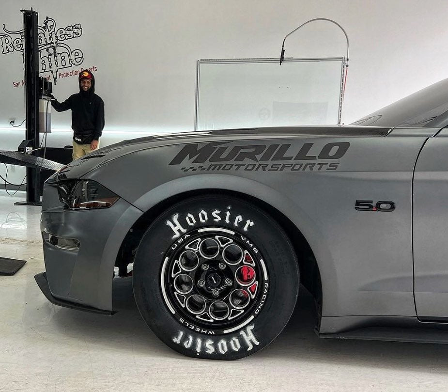 VMS Wheels Modulo 18x5 5x114.3 -12 Offset Black Milling Finish - VWMO0