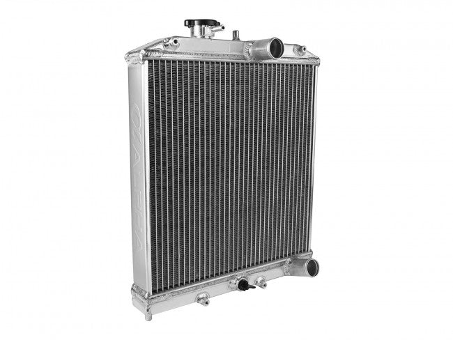 Skunk2 Alpha Series Half-Size Dual-Core Aluminum Radiator - 1992-2000 Honda Civic  - 349-05-2000