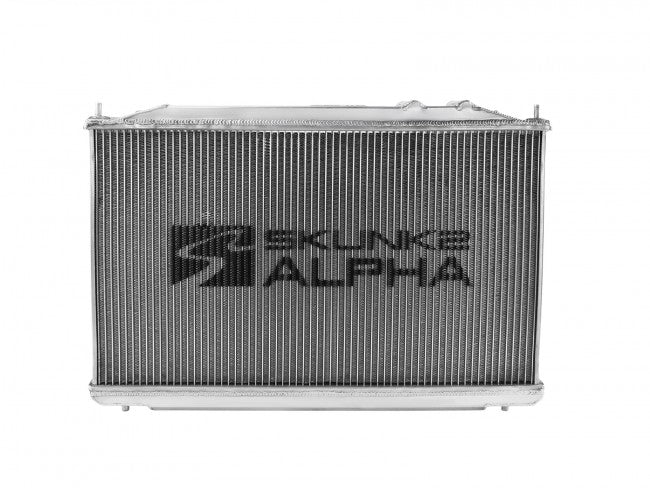 Skunk2 Alpha Series Full-Size Dual-Core Aluminum Radiator - 2006-2011 Honda Civic Si - 349-05-3000