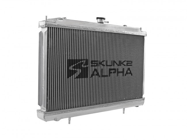 Skunk2 Alpha Series Full-Size Dual-Core Aluminum Radiator - 1995-1998 Nissan 240SX  - 349-07-1002