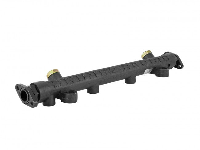 Skunk2 Composite Fuel Rail Black - 2003-2007 Mitsubishi Evo 7 8 9 (4G63) - 350-06-5100