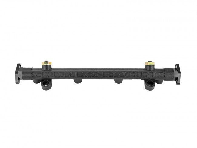 Skunk2 Composite Fuel Rail Black - 2003-2007 Mitsubishi Evo 7 8 9 (4G63) - 350-06-5100