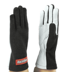 RaceQuip 350 Series 1 Layer Nomex Basic Race Gloves - Black - Small - 350002