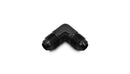 Vibrant Male AN Flare Union 90 Degree Adapter Fitting; Size: -6AN - 10552