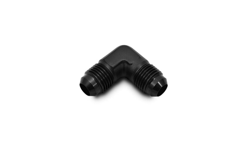 Vibrant Male AN Flare Union 90 Degree Adapter Fitting; Size: -4AN - 10551