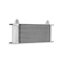 Mishimoto Universal 16-Row Oil Cooler, Silver - MMOC-16SL