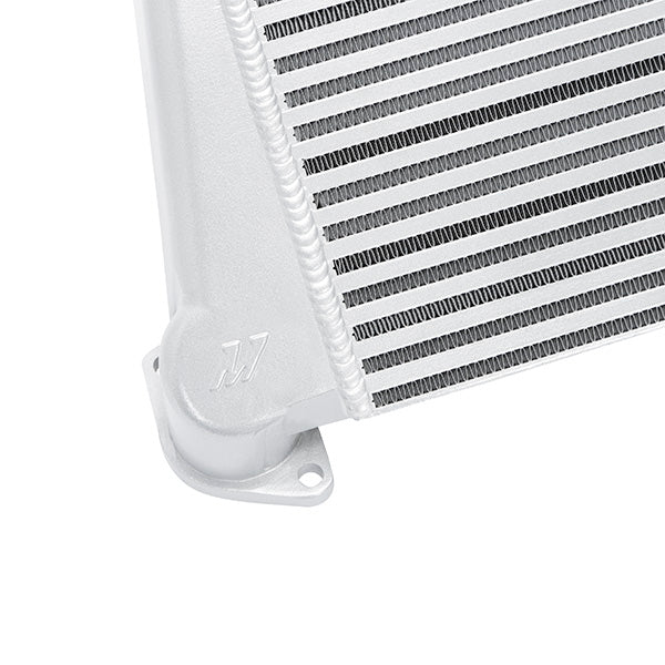 Mishimoto Subaru WRX 2008-2014 Top-Mount Intercooler Silver Cooler, Black Hoses - MMTMIC-WRX-08SLBK