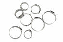 Redhorse Performance -4AN Stainless Steel Push Lock Hose Clamp 2Pcs/Pkg - 420-04