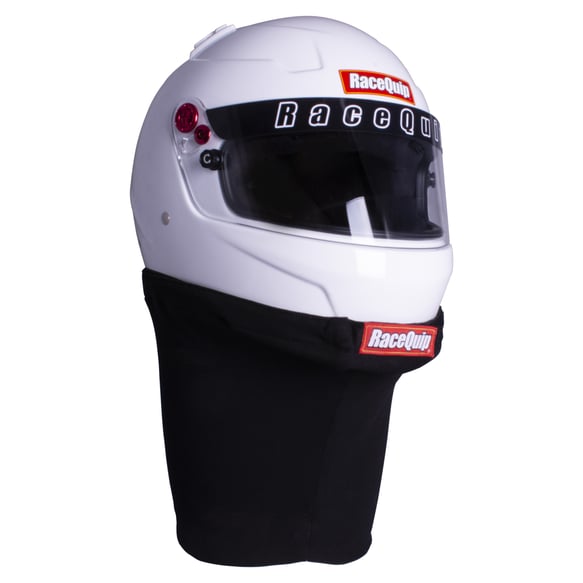 RaceQuip Fire Retardant Three-Layer Helmet Skirt - Black - Adult - 432992