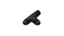 Vibrant Male AN Flare Tee with NPT On Run Adapter Fitting; Size: -6AN x 1/4" NPT - 10472