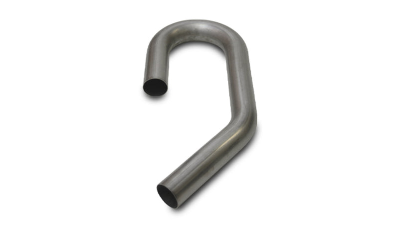 Vibrant U-J Mandrel Bent Aluminized Mild Steel Piping - 2" O.D.  - 12605