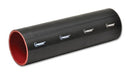 Vibrant Straight Silicone Hose, 5.00" I.D. x 12.00" long - Black  - 27251