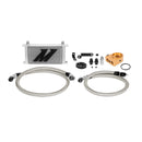 Mishimoto Subaru WRX Thermostatic Oil Cooler Kit, 2008+ Silver - MMOC-WRX-08T