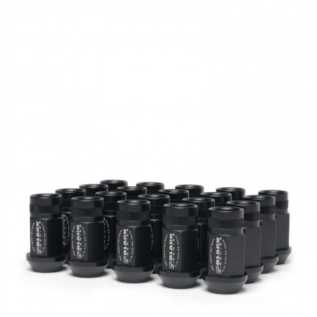 Skunk2 Forged Lug Nut 12x1.5 Black Anodized (Set of 16) - 520-99-0853