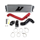Mishimoto Honda Civic Type R 2017+ Performance Intercooler Kit, Silver w/ Red Piping - MMINT-CTR-17KSLWRD