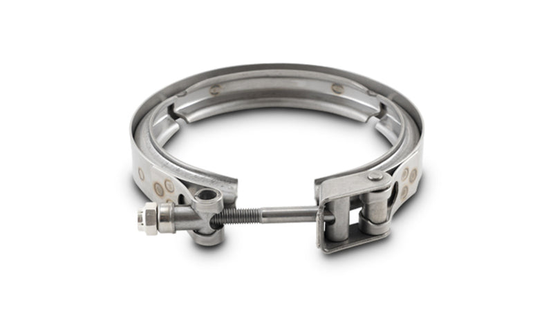 Vibrant Stainless Steel Quick Release V-Band Clamp, for use with 2.75" and 3.00" O.D. tubing - 1491C
