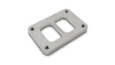 Vibrant T6 Turbo Inlet Flange (Divided Inlet) - 1/2" thick Stainless Steel - 1443