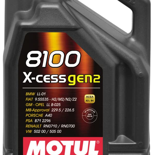 Motul 8100 5W30 ECO-LITE Motor Oil - 5L (1.3 gal.) - Dexos1-Gen3 - 111362